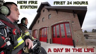 First 24 Hours in a New Fire Station  A Day in the Life [upl. by Colan]