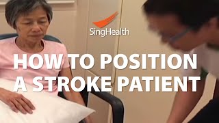 How To Position A Stroke Patient [upl. by Alusru641]