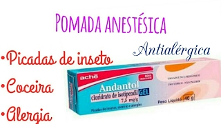 Resenha PomadaAndantol Gel [upl. by At]