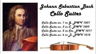 Johann Sebastian Bach  Cello suites in 432 Hz great for reading or studying [upl. by Philo832]