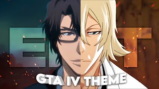 Aizen x Urahara  GTA IV Theme Edit [upl. by Seys86]